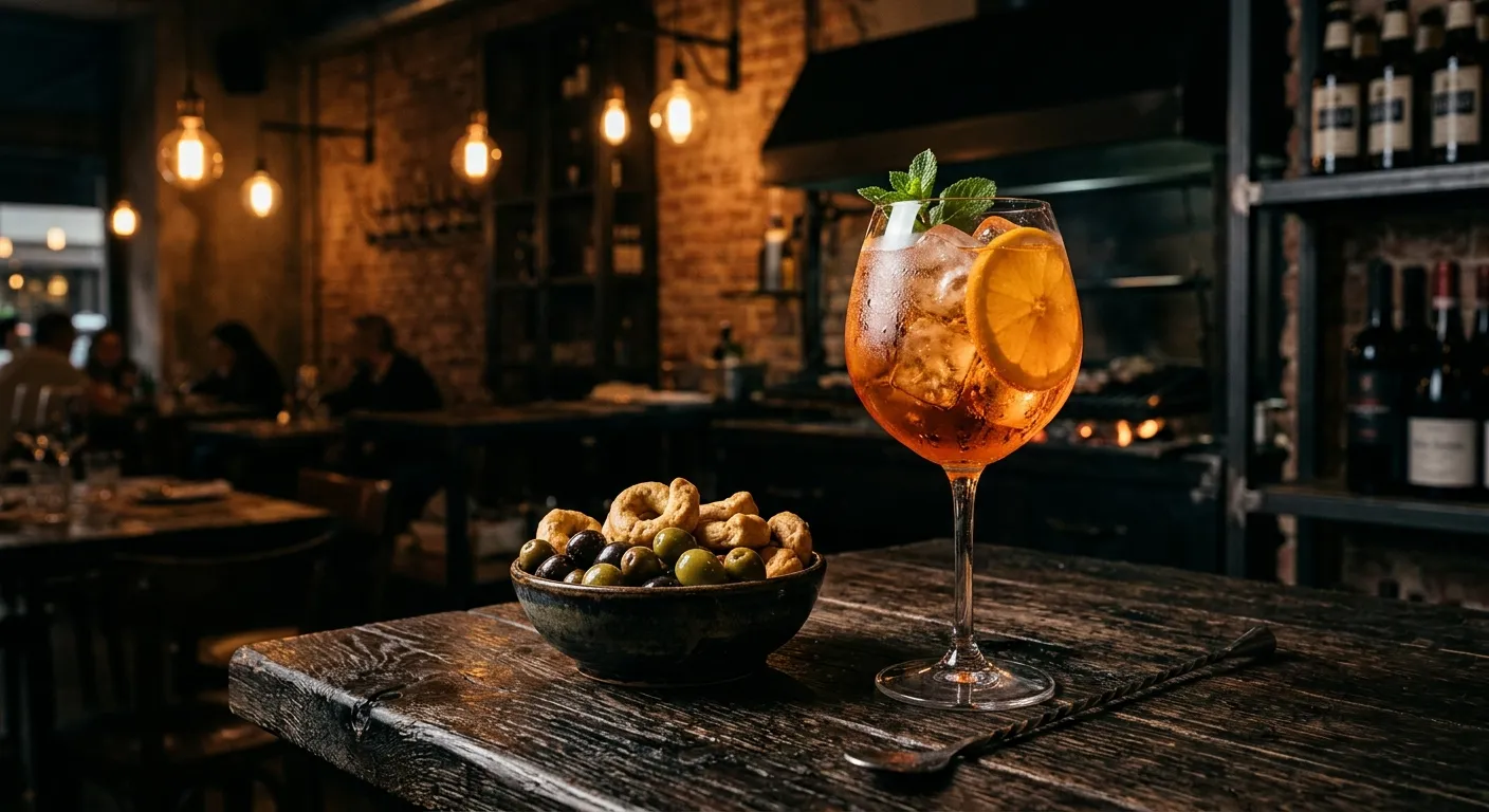 Foto di esempio 1 — Bollicine e aperitivi